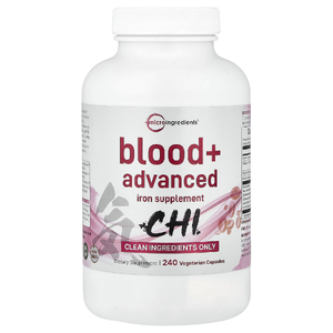 Micro Ingredients, Blood + Advanced, 240 вегетарианских капсул