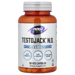 NOW Foods, Sports, Testojack® N.O., 90 вегетарианских капсул