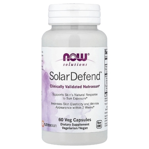 NOW Foods, Solutions, Solar Defend, 60 вегетарианских капсул