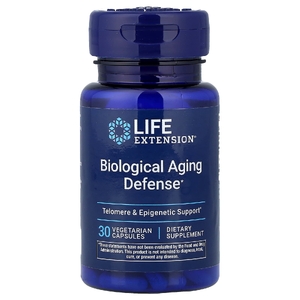 Life Extension, Biologic Aging Defense, 30 вегетарианских капсул (100 мг в 1 капсуле)