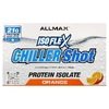 ALLMAX, Isoflex, чиллер шот, протеиновый изолят, апельсин, 12 порций, 3,4 унции (100 мл)