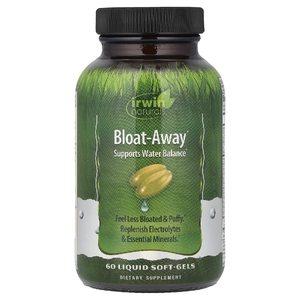 Irwin Naturals, комплекс для поддержания естественного водного баланса в организме, 60 капсул с жидким содержимым