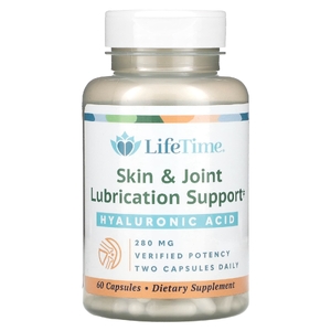 LifeTime Vitamins, Гиалуроновая кислота, для поддержки кожи и суставов, 60 капсул (140 мг на капсулу) (Товар снят с продажи) 