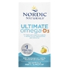 Nordic Naturals, омега-3 и витамин Д3, со вкусом лимона, 120 желатиновых капсул