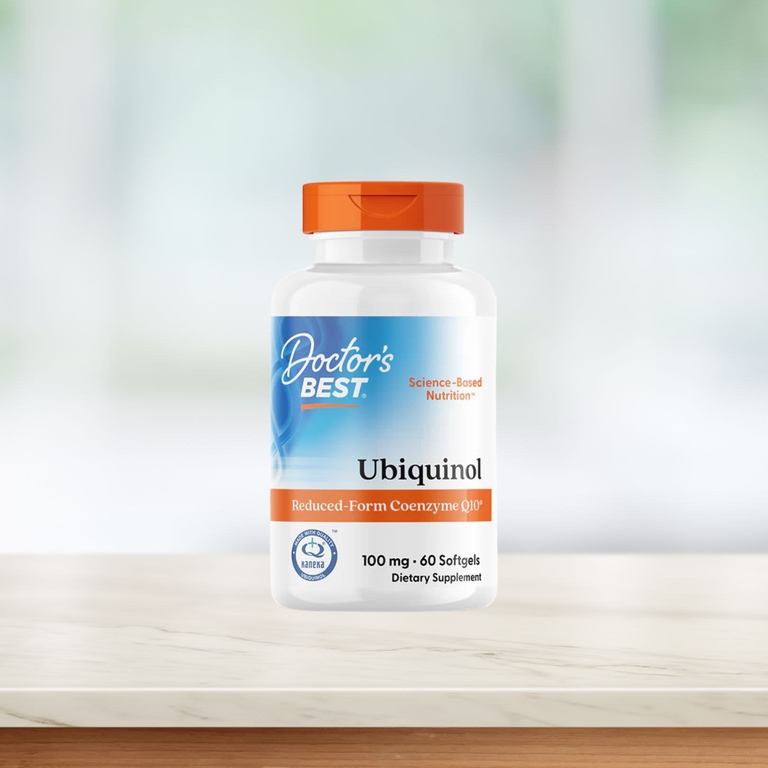 Doctor's Best, убихинол, 100 мг, 60 капсул