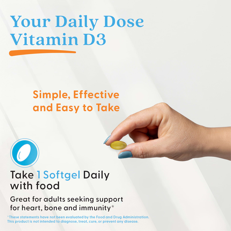 Doctor's Best, витамин D3, 25 мкг (1000 МЕ), 180 капсул