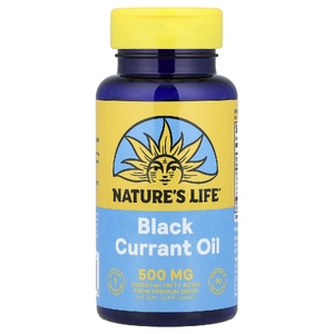 Nature's Life, масло черной смородины, 500 мг, 90 капсул