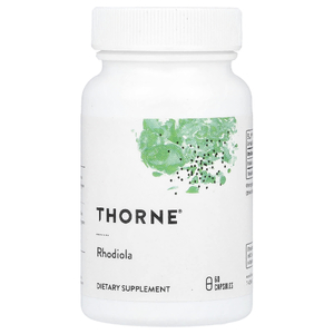 Thorne, Родиола, 60 капсул (100 мг на капсулу)