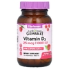 Bluebonnet Nutrition, витамин Д3, малина, 25 мкг (1000 МЕ), 90 жевательных таблеток