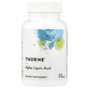Thorne, альфа-липоевая кислота, 60 капсул (300 мг в 1 капсуле)