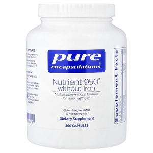 Pure Encapsulations, Nutrient 950® Without Iron, 360 Capsules