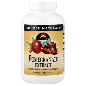 Source Naturals, экстракт граната, 500 мг, 240 таблеток