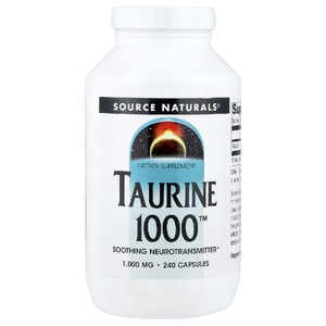 Source Naturals, таурин, 1000 мг, 240 капсул