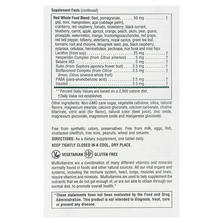 NaturesPlus, Жевательные мультивитамины для взрослых со вкусом экзотических ягод, 90 таблеток