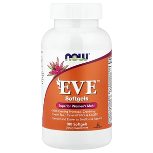 NOW Foods, мультивитамины для женщин ЕВА, 180 желатиновых капсул
