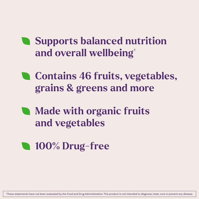 Natrol, органические фрукты и овощи, 2 флакона, по 60 капсул