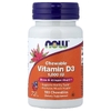 NOW Foods, жевательный витамин D3, фруктовый вкус, 25 мкг (1000 МЕ), 180 жевательных таблеток