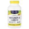 Healthy Origins, натуральный витамин E, 670 мг (1000 МЕ), 240 капсул
