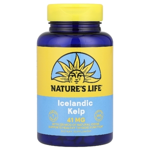 Nature's Life, исландский келп, 41 мг, 500 таблеток