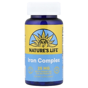 Nature's Life, комплекс с железом, 50 капсул