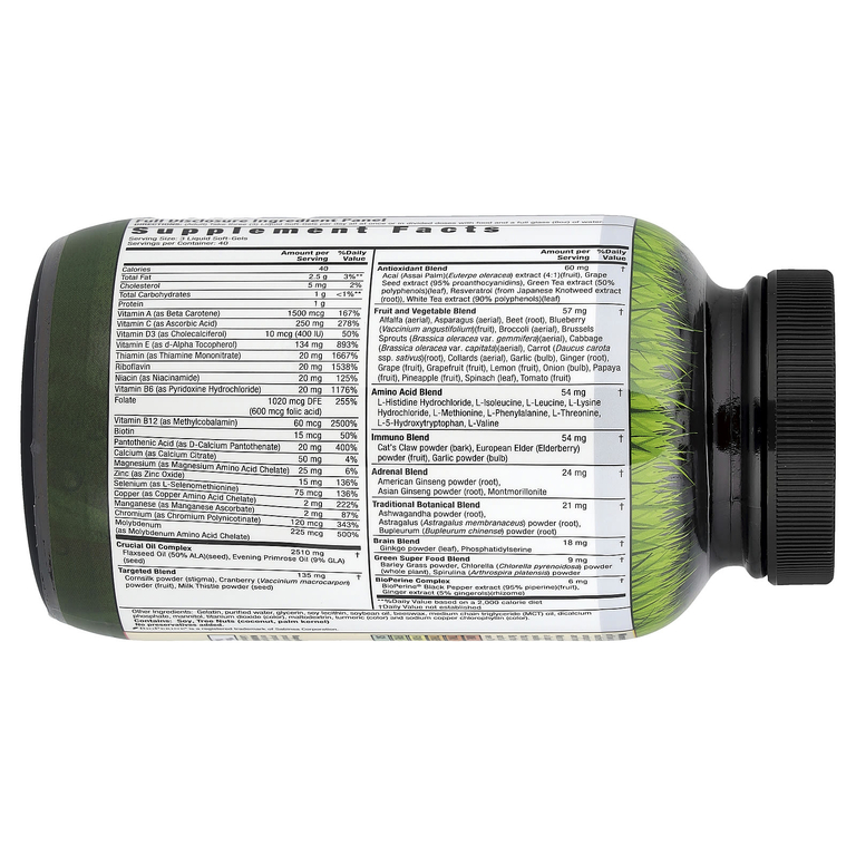Irwin Naturals, мультивитаминная добавка для женщин, 120 желатиновых капсул