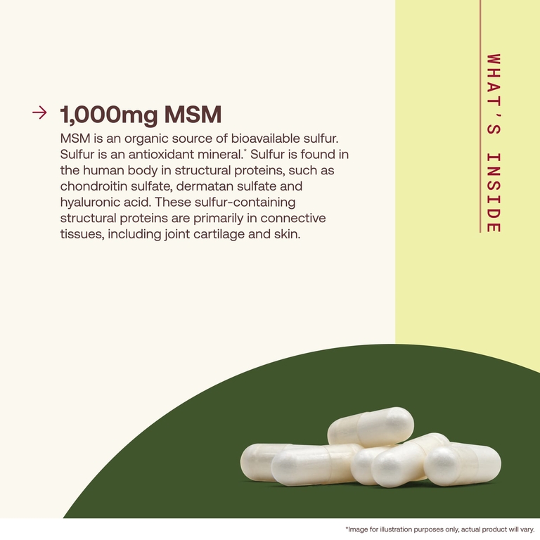 Jarrow Formulas, МСМ, 1000 мг, 200 растительных капсул