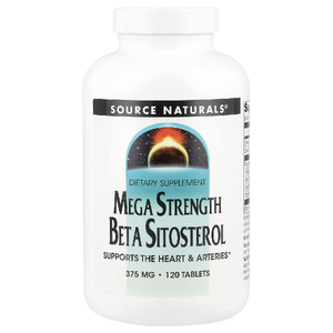 Source Naturals, бета-ситостерол усиленного действия, 375 мг, 120 таблеток