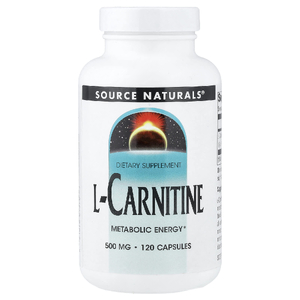 Source Naturals, L-карнитин, 500 мг, 120 капсул