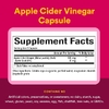 Natural Factors, ферментированный яблочный уксус, 500 мг, 180 капсул, которые легко глотать
