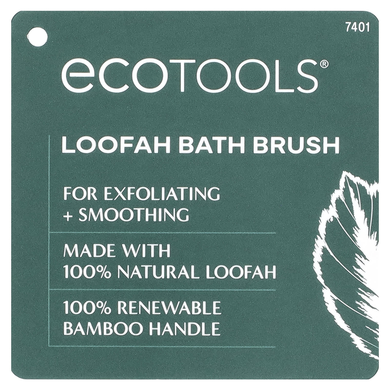EcoTools, Щетка для ванны с люфой, 1 шт.