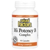 Natural Factors, комплекс витаминов группы Б, 90 капсул