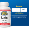 Natural Factors, рутин, 250 мг, 90 капсул