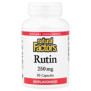 Natural Factors, рутин, 90 капсул