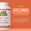 Natural Factors, Формула для суставов с МСМ, глюкозамином и хондроитинсульфатом, 180 капсул