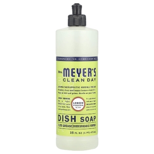 Mrs. Meyers Clean Day, средство для мыться посуды, вербена лимонная, 473 мл (16 жидк. унций)