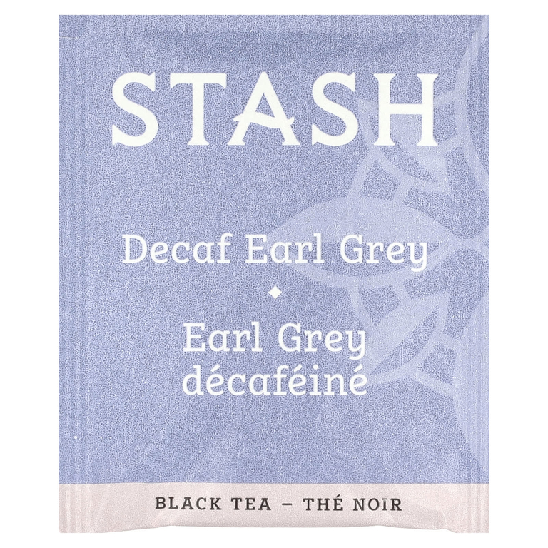 Stash Tea, черный чай, с бергамотом, без кофеина, 18 чайных пакетиков, 33 г (1,1 унции)