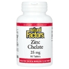 Natural Factors, цинк в хелатной форме, 25 мг, 90 таблеток