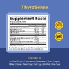 Natural Factors, добавка для здоровья щитовидной железы ThyroSense®, 60 вегетарианских капсул