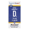 Superior Source, витамин D3, 25 мкг (1000 МЕ), 100 быстрорастворимых таблеток
