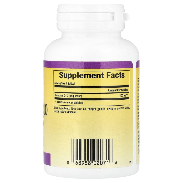 Natural Factors, коэнзим Q10, 100 мг, 60 капсул