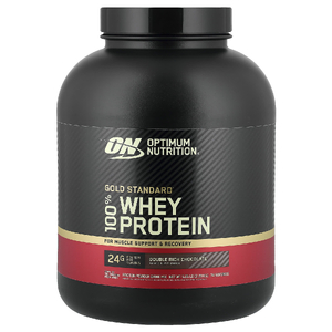 Optimum Nutrition, сывороточный протеин, со вкусом двойного шоколада, 2,29 кг (5,05 фунта)
