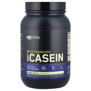 Optimum Nutrition, казеин, со вкусом ванили, 825 г (1,81 фунта)