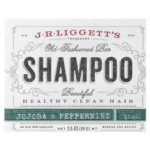 J.R. Liggett's, твердый шампунь, жожоба и перечная мята, 99 г (3,5 унции)