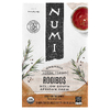 Numi Tea, растительный чай, ройбуш, без кофеина, 18 чайных пакетиков без ГМО, 43,2 г (1,52 унции)