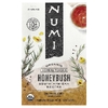 Numi Tea, растительный чай, ханибуш, без кофеина, 18 чайных пакетиков без ГМО, 43,2 г (1,52 унции)