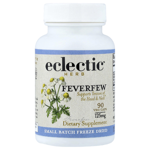 Eclectic Herb, пиретрум, снимает напряжение в области головы и шеи, 125 мг, 90 растительных капсул