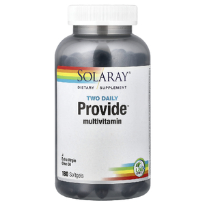 Solaray, Two Daily Ensure™, мультивитамины, 180 капсул