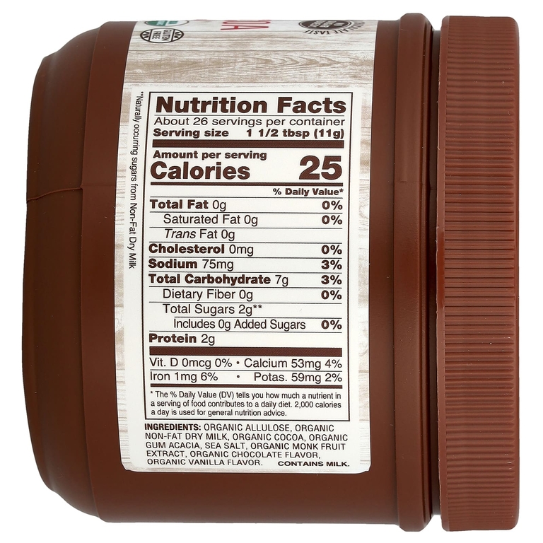 NOW Foods, органическое горячее какао, 284 г (10 унций)