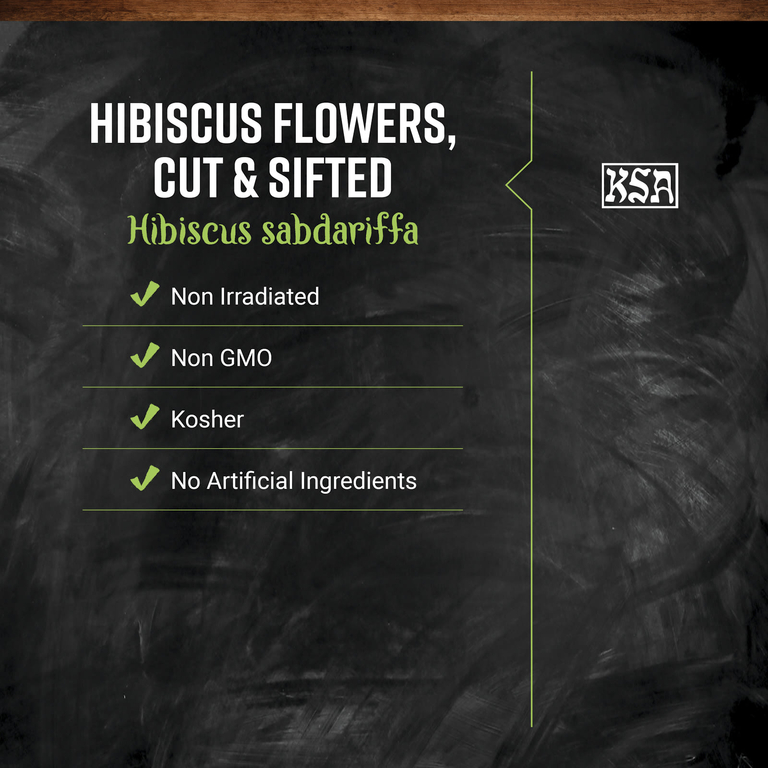 Frontier Co-op, цветы гибискуса, срезанные и просеянные, 453 г (16 унций)