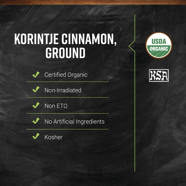 Frontier Co-op, органическая корица Коринтье в порошке, 453 г (16 унций)
